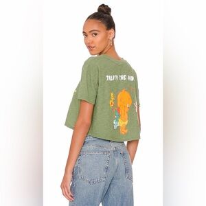 Boys Lie Talk To The Hand Slub Tee in Green | REVOLVE